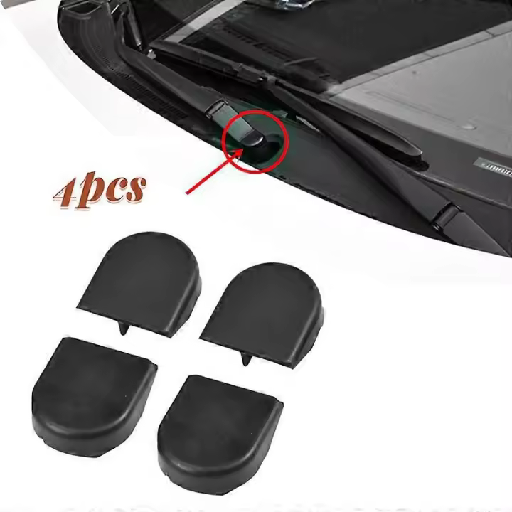 tapas de repuesto para brazo de limpiaparabrisas de coche, con tuerca de cabeza, para Toyota Yaris, Corolla, Verso, Auris, de plástico, 85292-0F010 - 1