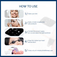 Máquina De Luz LED Para Cuidado De La Piel Con 112 Granos De Luz 7 Colores Máscara Facial Hogar SPA De Alta Energía Para Cuerpo Y Cuello - details 16