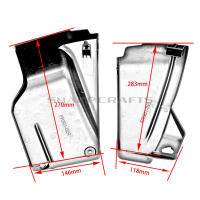 Cubierta De Batería ABS Para Motocicleta Yamaha V-Star XVS 650 XVS650 XVS650A Dragstar DS650 Custom Clásica Izquierda Y Derecha - details 2