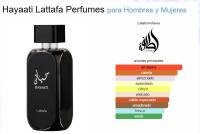 Perfume Hayaati de 100ml, Eau De Parfum por Lattafa - Fragancia Exquisita y Duradera para hombres - details 0