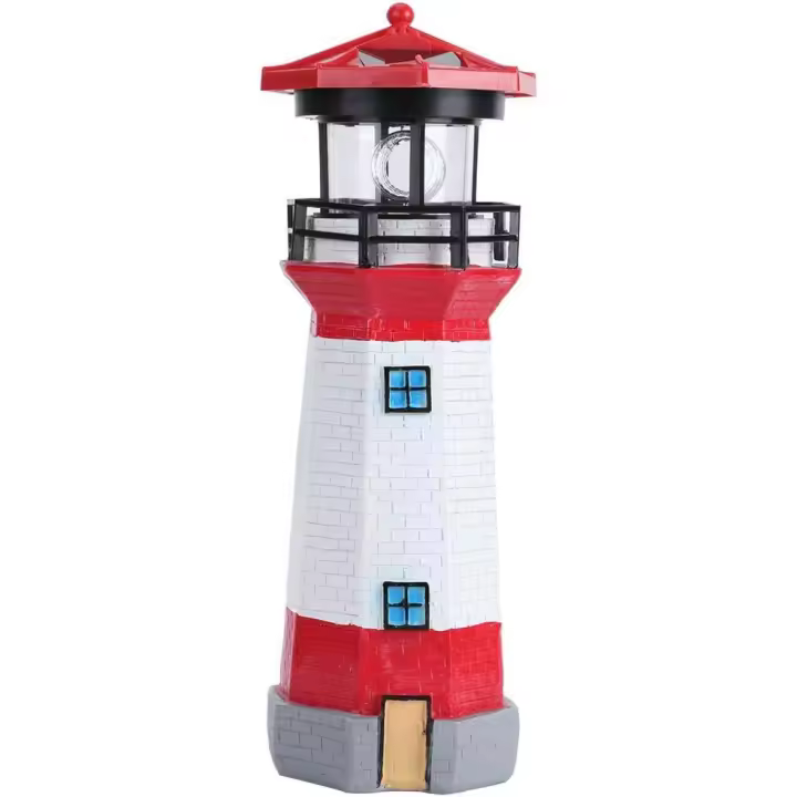 Luz LED solar giratoria para jardín, decorativa para paisaje - 1