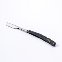 Afeitadora Manual Para Hombres 1PCS Doble Color Acero Inoxidable Cuchilla Recta Plegable Hoja De Afeitar De Acero Inoxidable - details 7