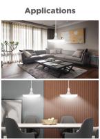 Bombilla LED E27 De Alta Brillo Para Ahorro De Energía Lámpara De Techo Para Sala De Estar Baño Iluminación Interior Fijación CANMEIJIA 220V Luz Fría (5500-7000K) - details 7