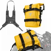 Bolsa De Tanque Para Motocicleta Universal Impermeable Accesorios De Viaje Con Base Saddlebags Adecuada Para Exterior Y Crash Bars - details 13
