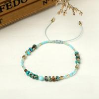 Pulsera Amiga Go2boho Miyuki Ajustable Para Mujer Joyería Bohemia Hecha a Mano Regalo Geométrica Semi-preciosa Acero Inoxidable - details 3