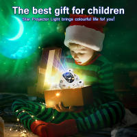 Proyector De Estrellas Luz Nocturna Ajustable De 360 Grados Con Astronauta Nebulosa Galaxia Para Niños Regalo De Navidad Cumpleaños - details 1