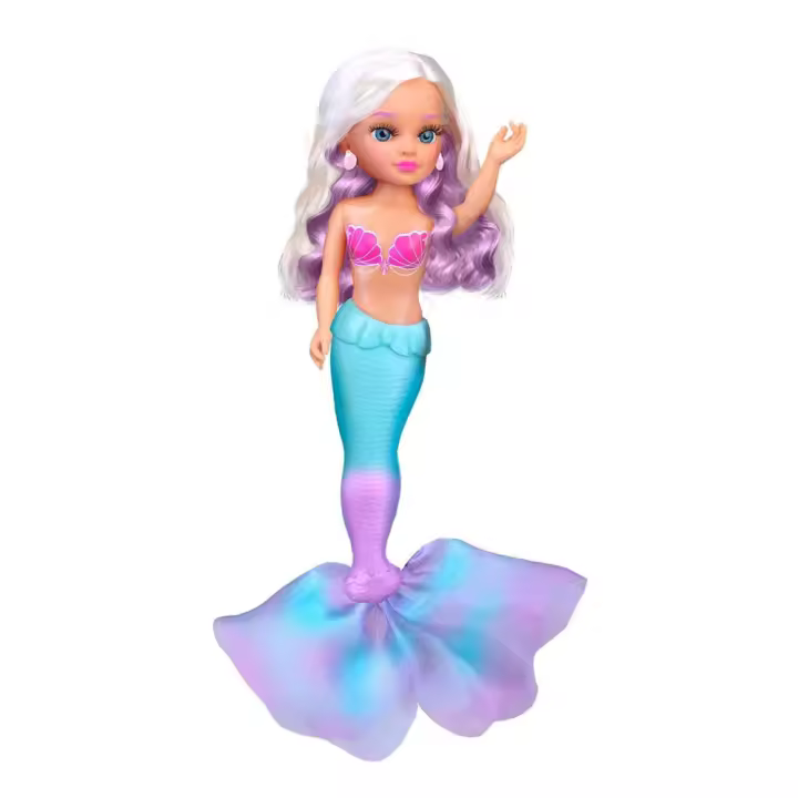 Muñeca Nancy Magic Colour Mermaid ¡podrás explorar el océano como una auténtica sirena! (Famosa NAC86000) - 1