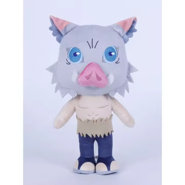 Play By Figura de Peluche Demon Slayer Inosuke 27 Cm - Licencia Oficial - 1