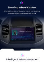 Junsun Android 13 inalámbrico CarPlay Android Auto Radio para Mitsubishi Pajero V60 V68 V73 1999 2000 2001 2002 2003 2004 2005 2006  coche Multimedia navegación GPS autorradio - details 11