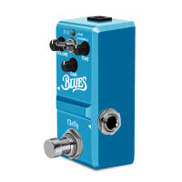 Pedal De Efectos De Guitarra Clefly Super Mini Nano Blues Mood Overdrive Estilo Blues 2 Modos Normal/Fat True Bypass Caja De Metal Completa - details 2