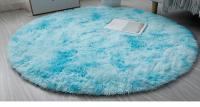 Alfombra Redonda De Peluche Suave Para Sala De Estar Decoración De Hogar Dormitorio Y Habitación De Niños Alfombra Blanca Espesa Para Salon - details 29