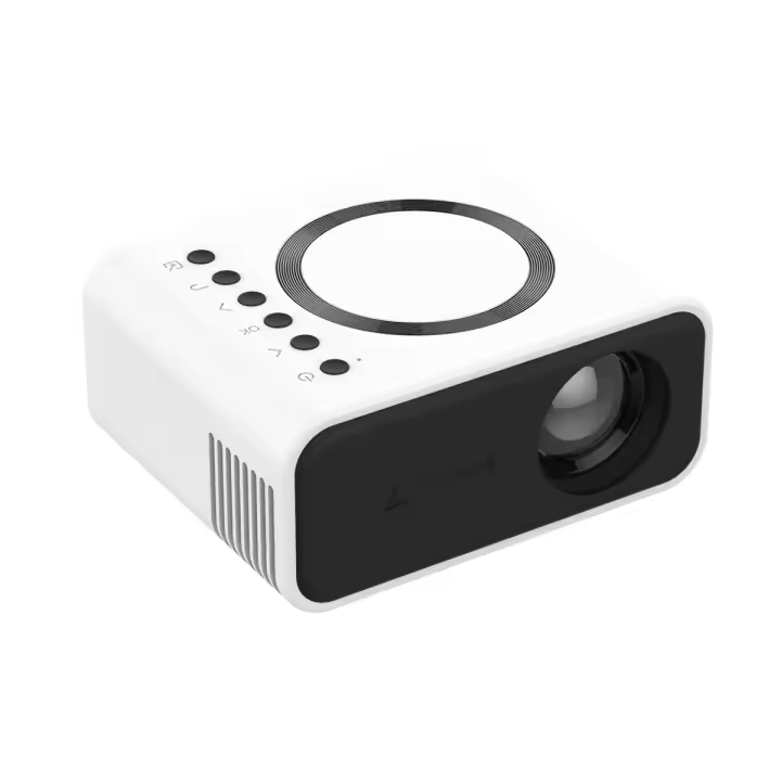 Projector with WiFi and Bluetooth, Mini-Projector: [Auto Focus/Keystone] - NICPOW Full HD 1080P 4K Supported Portable Bluetooth Projector - 1