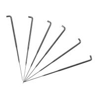 100Pcs Agujas De Felteado Plateado 3.07 Pulgadas Herramienta Para Tricotar Y Artesanía De Peluche Material Acero Para Mujeres Adultos - details 3