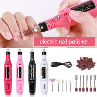 YIKOOLIN Kit De Manicura Eléctrica Portátil Con Taladro De Uñas 20000 RPM Máquina De Uñas Profesional Con Eliminador De Esmalte Gel Herramientas De Manicura - details 0