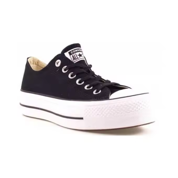 ZAPATILLAS CONVERSE ALL STAR LIFT OX NEGRA MUJER - 1