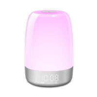 Nuevo despertador con luz que simula el amanecer natural, despertador, lámpara de noche LED con atmósfera colorida, luz nocturna - details 3