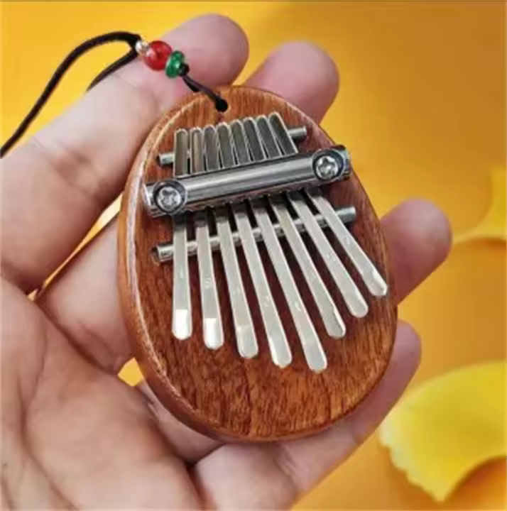Piano De Uso Manual Miniatura De Madera Con 8 Tonos Juguete Musical Portátil Para Principiantes Piano De Dedos - 1