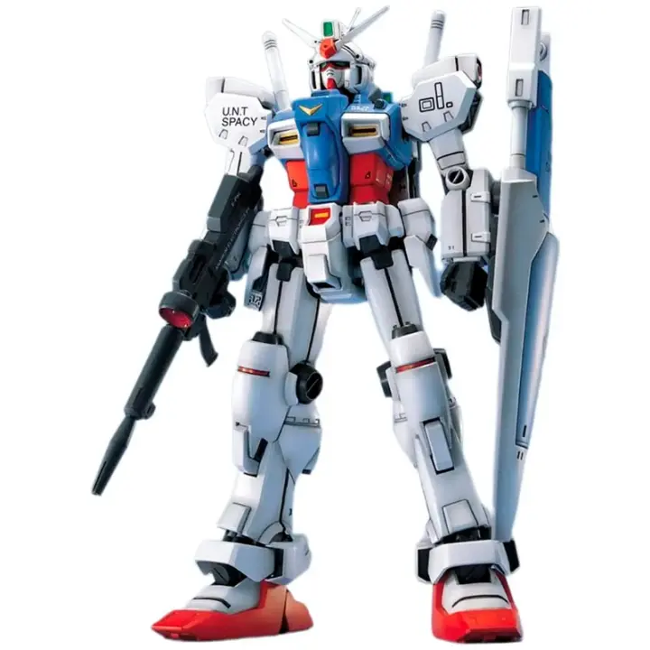 Bandai Gundam - MG - RX-78GP01 Gundam Zephyranthes 1/100    - Montaje Fácil - Piezas Pintadas - No requiere pegamento - 1