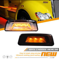 Luces De Marca Lateral LED Amarillas Super Brillantes Para Ruedas Delanteras De Camiones Kenworth T680 T700 T880 Y Peterbilt 567 Luz De Señalización De Parada Y Cambio De Carril - details 6