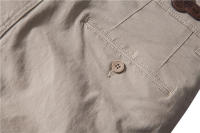 AIOPESON Pantalones Casuales Para Hombre Algodón Slim Fit Color Sólido Calidad Superior Primavera Otoño Estilo Clásico Negocios - details 8