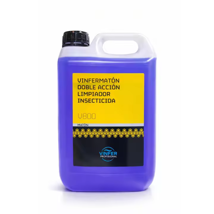 Vinfer V800 Matón Doble Acción, Fregasuelos e Insecticida Industrial - Garrafa 5L - 1