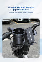 Soporte De Vaso Y Teléfono Para Motocicleta BLALION 2 En 1 Soporte De Goma Rotativo De 360° Universal Para Bicicleta Silla De Ruedas Y Carro De Bebé - details 12
