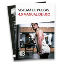 ManiBoom Polea Gimnasio Casa Multifuncional - Kit de Poleas de Musculacion Ajustable con Accesorios Barra 2 en 1 + Cuerda Triceps + Asas - Maquina Home Gym - Rack Pared Multigym con todos los accesorios - details 7