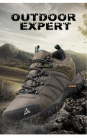 Zapatos De Senderismo Para Hombre HIKEUP No Esmerilados Transpirables Resistentes Al Desgaste Impermeables Para Escalada Y Turismo En Montañas - details 1