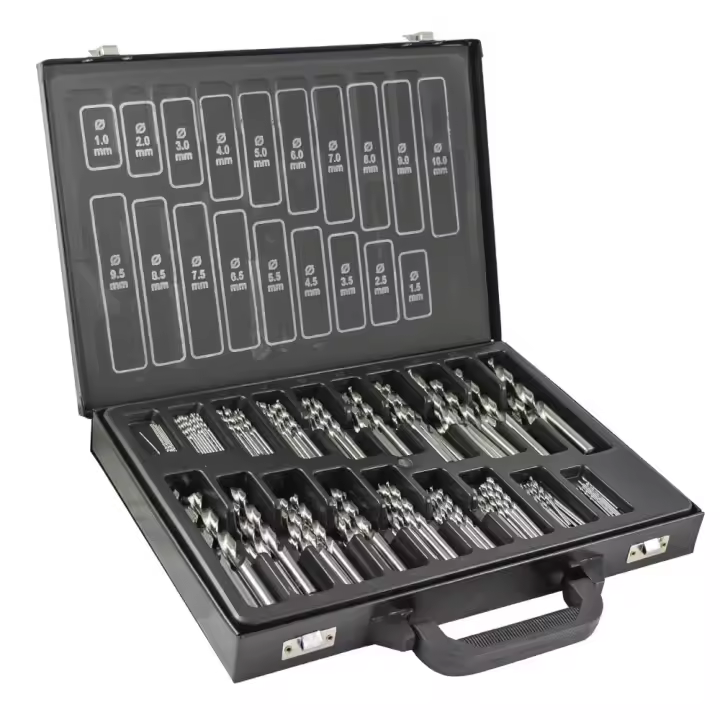 JBM 53852 ESTUCHE DE BROCAS HELICOIDALES 1-10MM HSS 4341 - 1
