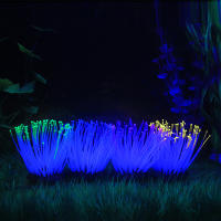 Adorno Acuático De Silicona Para Acuariopeces Artificiales Decoración Submarina Con Coral Y Plantas Iluminadas Para Decoración De Tanque De Acuario - details 3