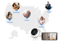 Cámara De Seguridad IP Wifi 2.8mm CCTV Doméstico Con Audio Bidireccional Protección De Seguridad Cámara Hi CamHipro Wi-Fi Cam - details 13