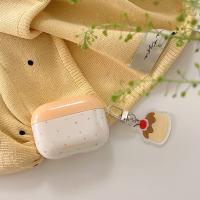 Funda Protectora Antichoque Para AirPods 1/2/3/4 Pro/Pro 2 Con Punta Onda En Colores Compatible Con Pastel De Nieve - details 0