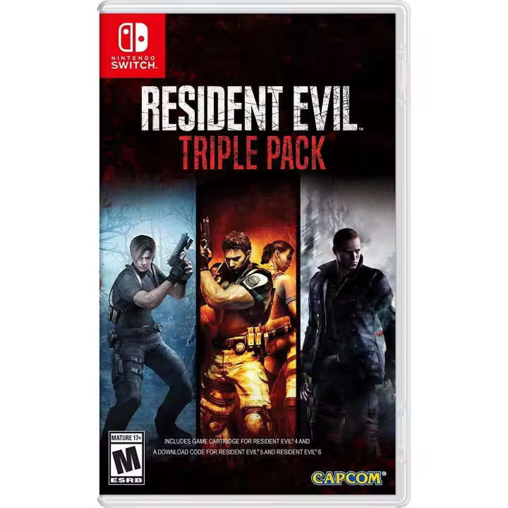 Resident Evil Triple Pack para SWITCH - 1
