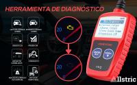 Allstric®️ Obd2 Diagnosis Coche Multimarca en Español. Maquina Diagnosis Coche con Cable. Lectura de fallos (DTC) y Borrar Avería Motor. Lectura de información del vehículo y prueba del sensor O2. - details 1