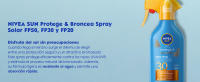 PACK DE DOS NIVEA SUN SPRAY PISTOLA FP-30/ FP-50 270ML.PROTEGE  BRONCEA ,NIVEA SUN SPRAY PISTOLA FP-20/FP-30  270 ML.PROTEGEHIDRATA - details 4