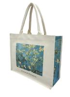 Bolsas de mano estilo Tote Bag para mujer,MEJORADA,Material de lona duradero con Patrón impreso estilo pintura al óleo,con cierre de Botones magnéticos,Informal, práctico, gran capacidad - details 1