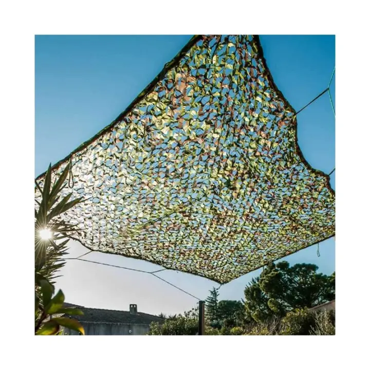 Suinga Toldo Vela Camuflaje Militar Reversible 3x4m Protección Anti-uv - 1