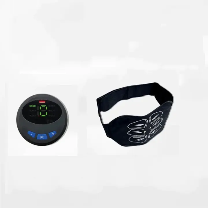 Cinturón de Estimulación Muscular EMS Entrenador Abdominal Vibrante Equipo de Gimnasio en Casa para Adelgazar - 1