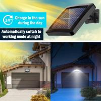 Luces Solares para Exterior, 56 LED with detector de movimiento, Ángulo de iluminación de 120 °, Luz solar de pared para Jardín - details 2