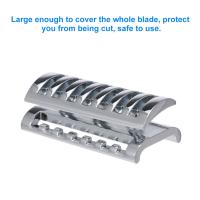 Cabeza De Afeitar De Seguridad Para Hombres Herramientas De Afeitar Barbero Doble Borde Cabeza De Afeitar De Seguridad Con Borde Abierto Accesorios De Afeitar - details 7