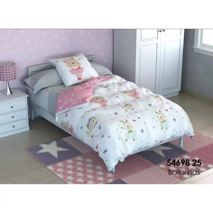 Funda de  Nórdico Infantil Cama Niños 90 cm O 105CM MAX PERRITOS DIVERTIDOS - 1