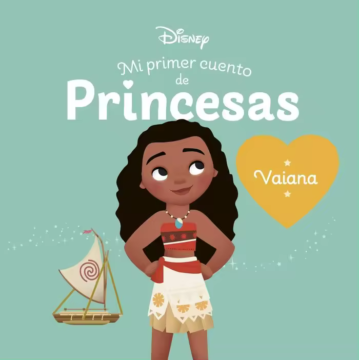 Libro VAIANA MI PRIMER CUENTO DE PRINCESAS Editorial LIBROS DISNEY - 1
