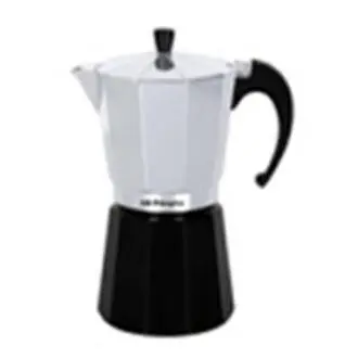 Orbegozo KFM 330 Cafetera italiana Negro, Plata - 1