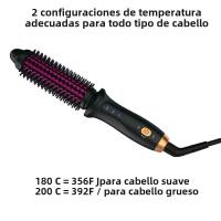 Cepillo De Rizado Con Aire Caliente Profesional Para Peluquería Secado Rápido Cerámica Set De Rulos Y Liso Control De Temperatura - details 2