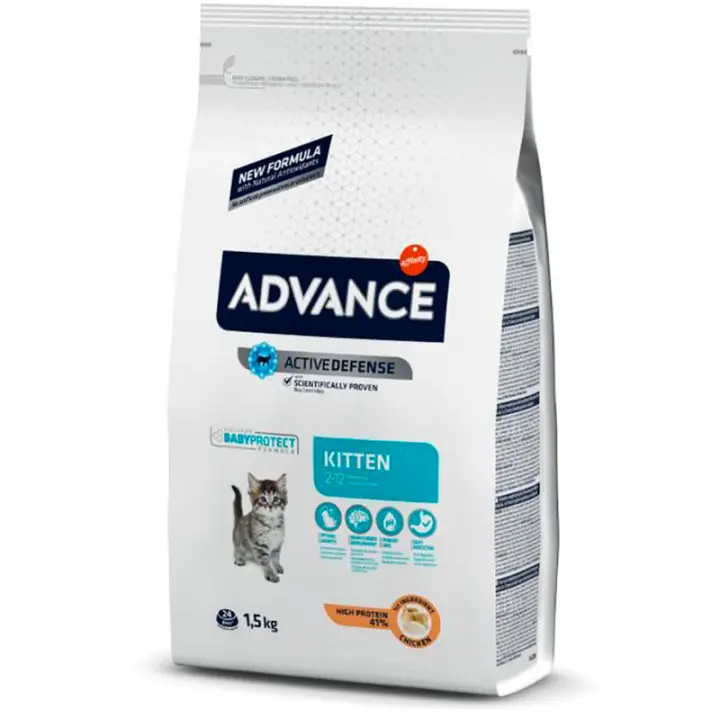 Affinity ADVANCE Kitten Pollo y Arroz para Gatitos de 2 a 12 Meses y Hembras Gestantes o Lactantes - 1