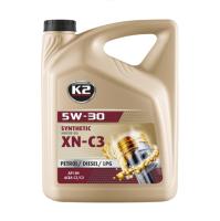 Aceite de motor K2 TEXAR 5W30 XN-C3 (5L) - Lubricante para automóviles - Capacidad 5 litros - Certificado CE - O1515E - details 0