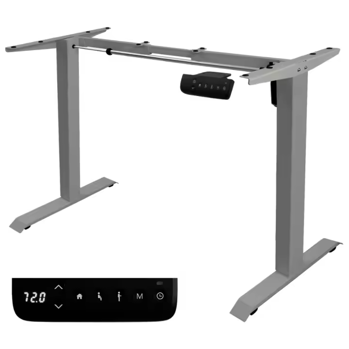 UNYCOS Marco de Escritorio Eléctrico Elevable - Core One - Estructura Ajustable y Panel de Control LED - 1