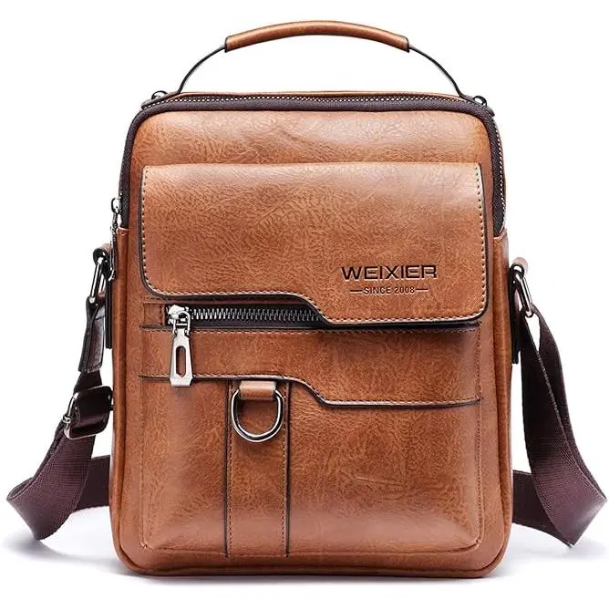 Bolso para Hombre, Bolso Bandolera para Hombre, Bolso de Viaje de Trabajo Deportivo(24*6*20cm) - 1