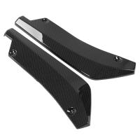 Par deSpoiler De Canard Para Parachoques Trasero Universal ABS Difusor De Esquinas Modificación De Coche Decoración De Panel Lateral Del Automóvil - details 0