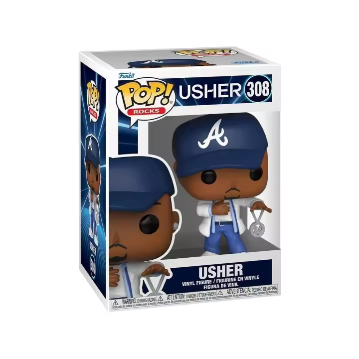 Funko Pop Rocks Usher Funko 65774 Musicales y audio  FUNKO - 1